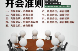 物业晨会流程及“八步曲”