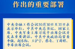 权威速览|中央金融工作会议作出的重要部署